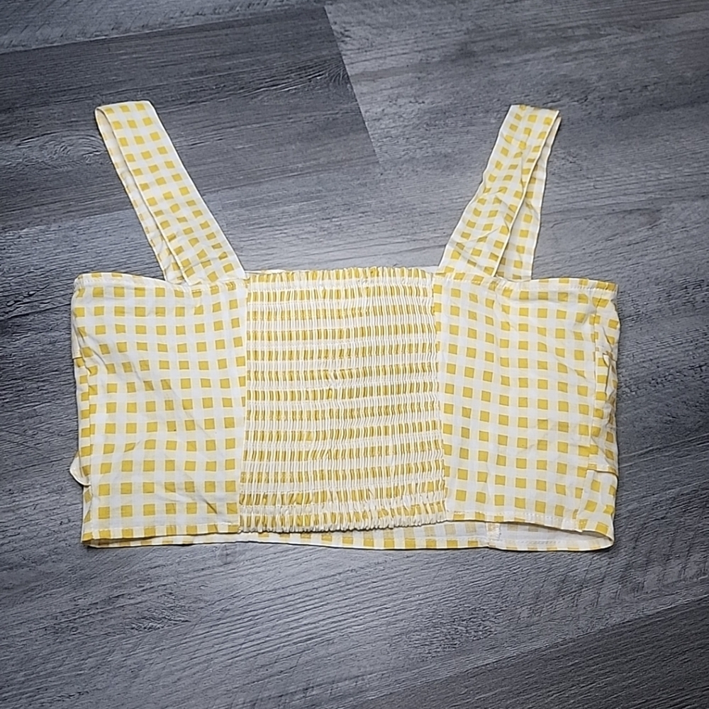 Zara Cropped Polka Dot Sz S - Picture 4 of 8